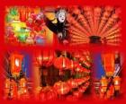 Фестиваль фонарей является конца празднованиями китайского Нового года. Красивые фонари бумаги